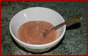 Healthy Applesauce